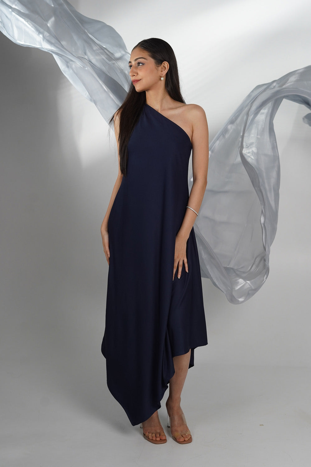 One Shoulder Asymmetrical Dress